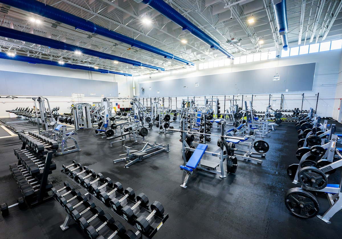 Fitness room opens