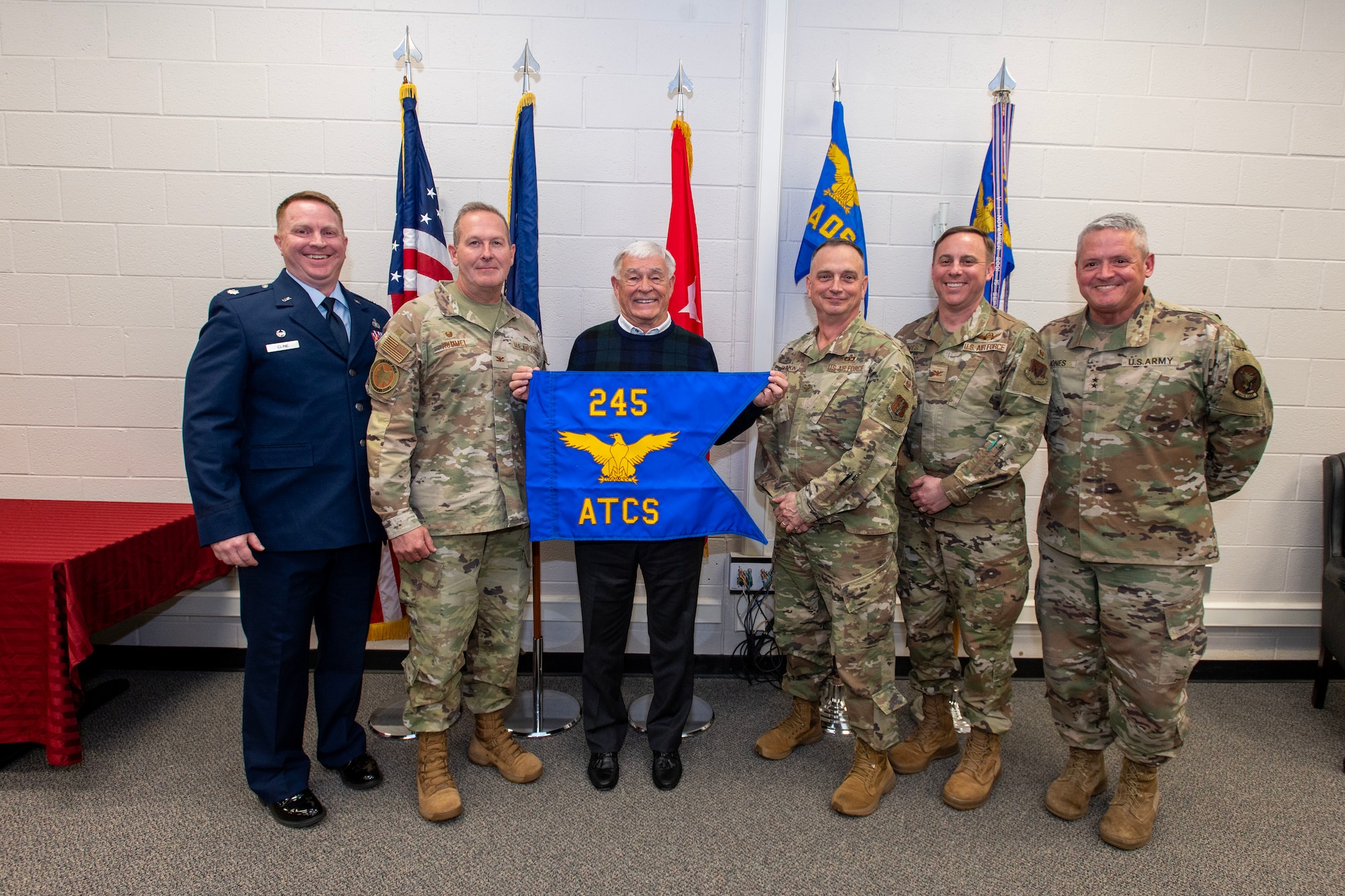 245th Combat Airfield Operation Squadron designation