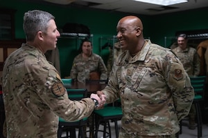AFSOC command team visit Cannon AFB