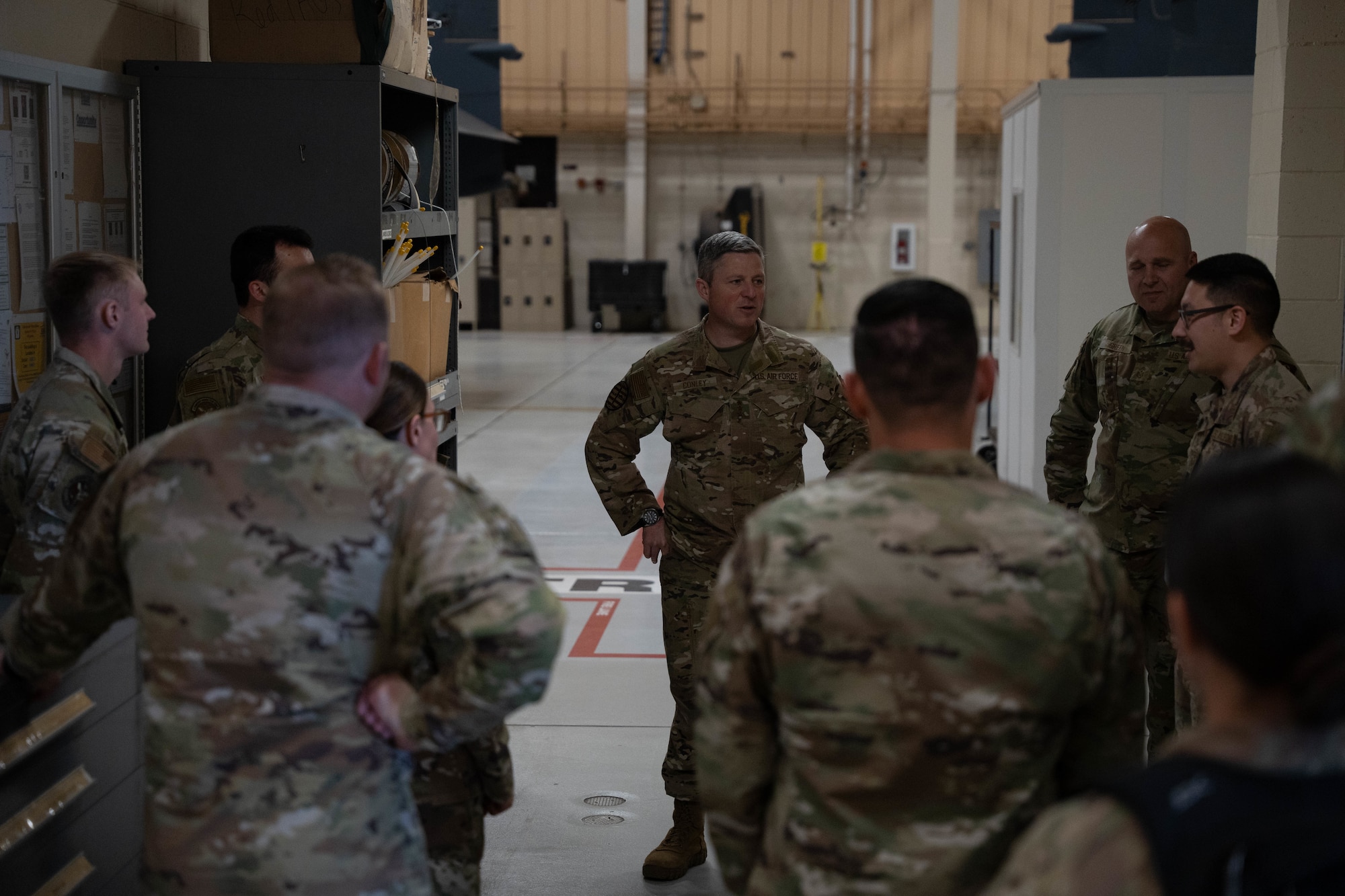 AFSOC command team visit Cannon AFB