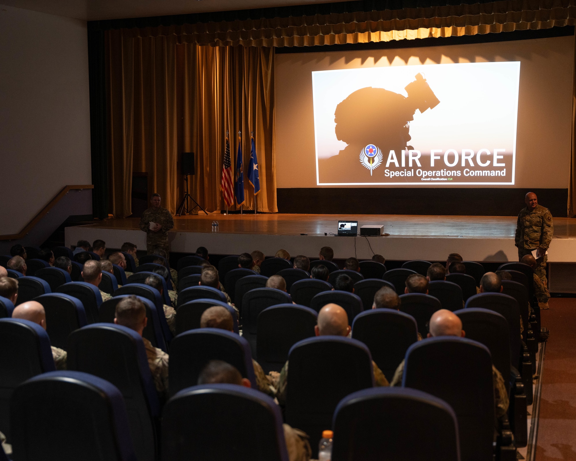 AFSOC command team visit Cannon AFB