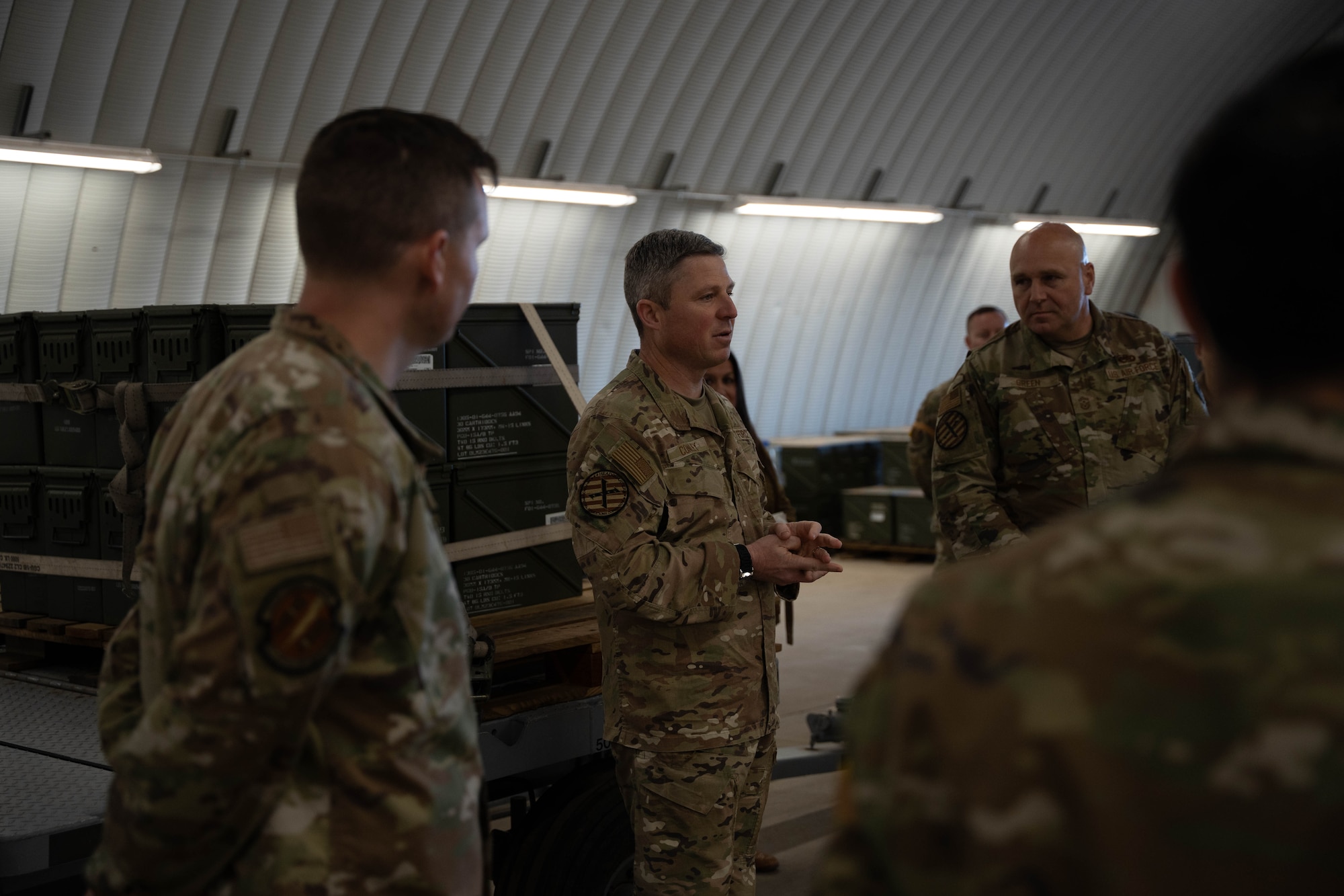AFSOC command team visit Cannon AFB