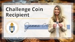 Jenna Ott is an auditor at the Lockheed Martin BAE (LM-BAE) Corporate Audit Directorate (CAD) who recently received a CAD Director’s Coin in recognition of her work.