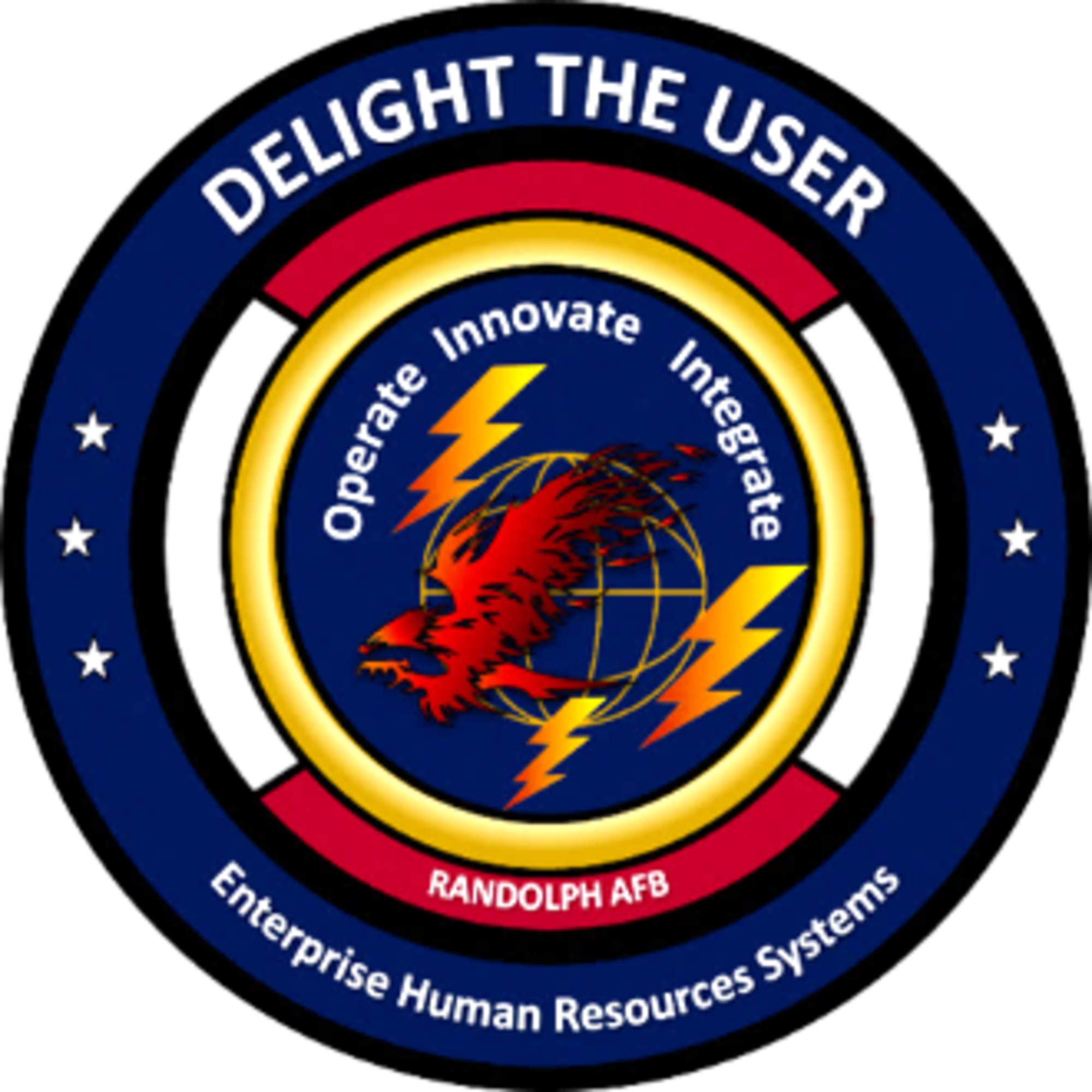 Coin that represents the BES Human Resources Systems Division