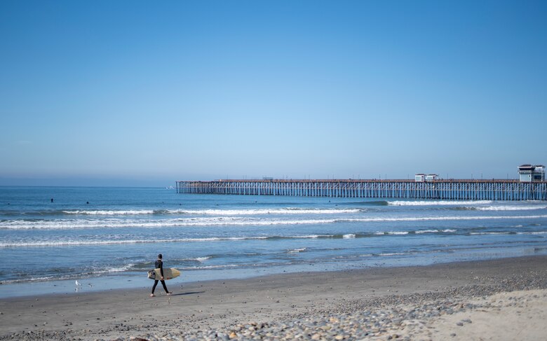 Oceanside Municipal Pier is pictured Feb. 20 in Oceanside, California.