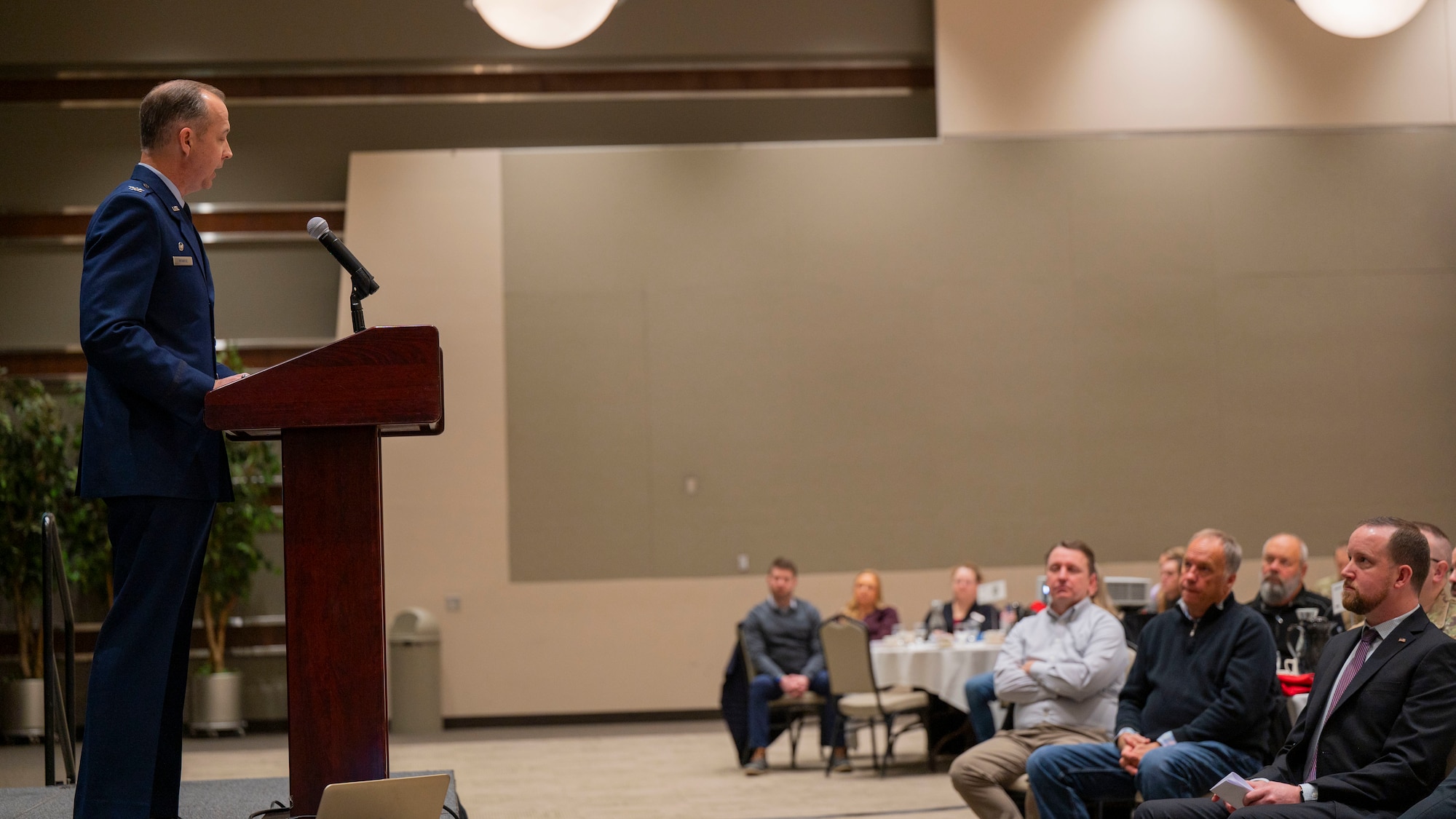Grand Forks AFB provides updates, thanks local community during State of the Base