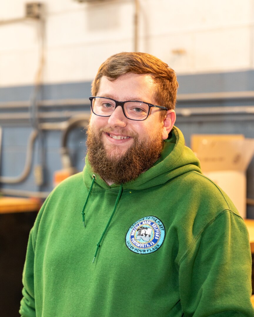 Norfolk Naval Shipyard Non-Destructive Testing (NDT) Metals Inspector Michael Hudson was recently nominated for the Department of Labor (DOL) and Industry’s Division of Registered Apprenticeship Outstanding Apprentice of the Year – being selected as one of three from NNSY to win the title for 2024.