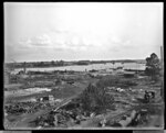 This photograph from October 5, 1903 shows the site of Dry Dock 3 prior to the start of construction.