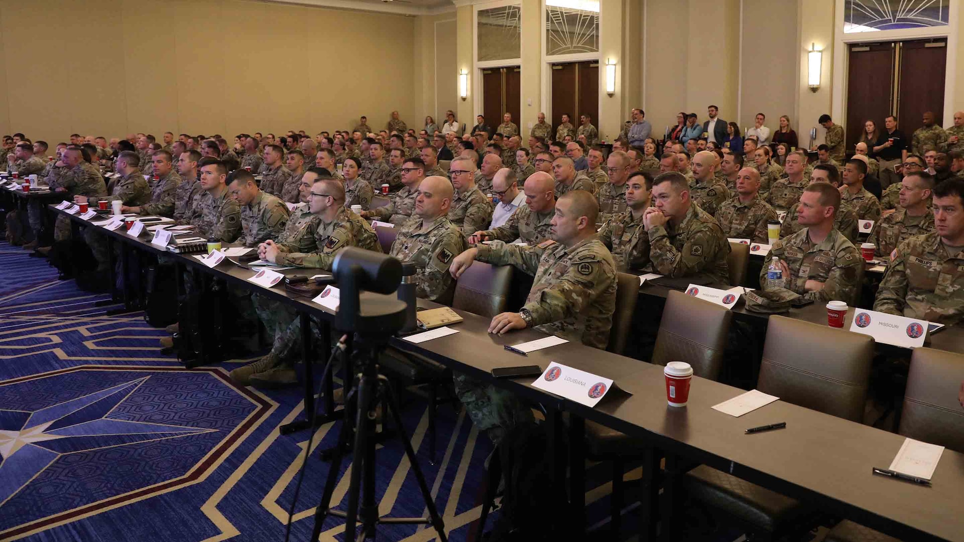 Representatives from all 54 states and territories participate in the 18th annual All-Hazards Coordination Workshop at the Higgins Hotel in New Orleans March 10-12, 2025. The workshop facilitates emergency preparedness.