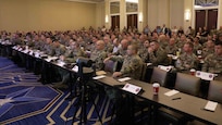 Representatives from all 54 states and territories participate in the 18th annual All-Hazards Coordination Workshop at the Higgins Hotel in New Orleans March 10-12, 2025. The workshop facilitates emergency preparedness.
