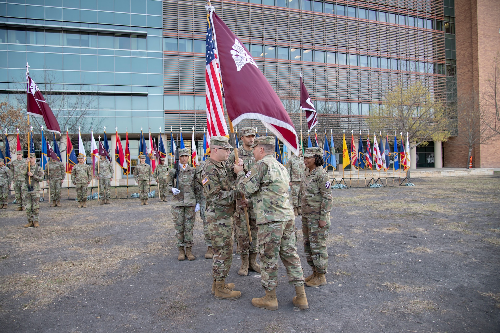 BAMC bids farewell to Blash, welcomes Miller during change of responsibility