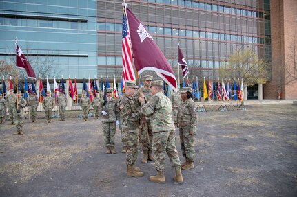 BAMC bids farewell to Blash, welcomes Miller during change of responsibility