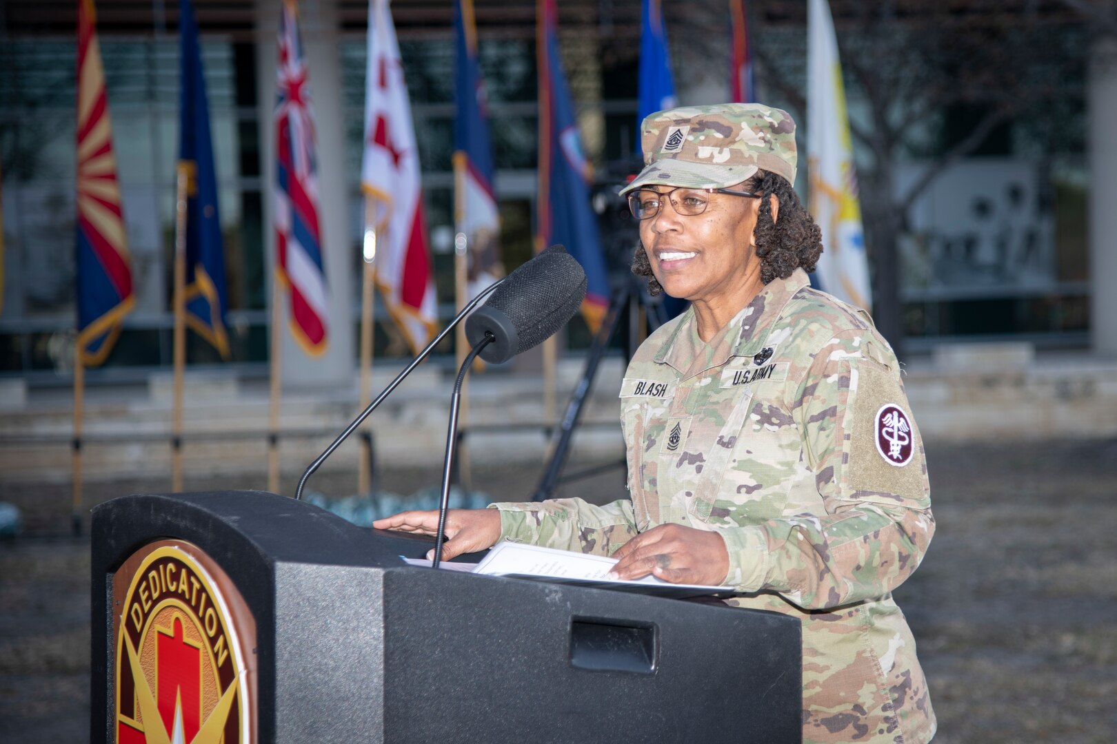 BAMC bids farewell to Blash, welcomes Miller during change of responsibility