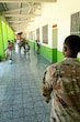 Members from JTF-Bravo play soccer with young Hondurans attending the medical mission in La Paz, Honduras, March 12, 2025. These medical missions have become a hallmark of JTF-Bravo's enduring legacy in the region, demonstrating their unwavering dedication to building a stronger and more resilient Honduras and Central America. (U.S. Army courtesy photo)