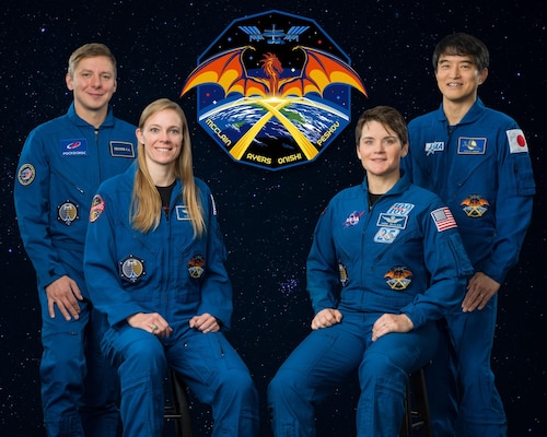 Four Astronauts in a group photo.