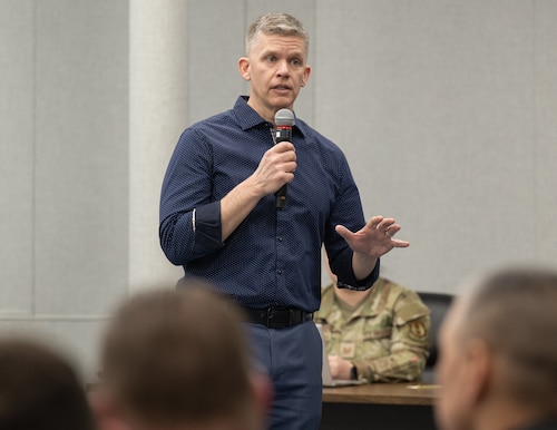 Image of man speaking
