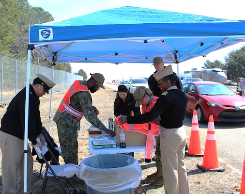 Navy Medicine Readiness and Training Command (NMRTC) Patuxent River and Naval Air Station Patuxent River Partner with the St. Mary’s County Health Department for Potassium Iodide Distribution.