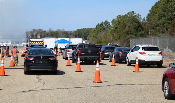 Navy Medicine Readiness and Training Command (NMRTC) Patuxent River and Naval Air Station Patuxent River Partner with the St. Mary’s County Health Department for Potassium Iodide Distribution.