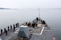 Arleigh Burke-class guided-missile destroyer USS Gravely