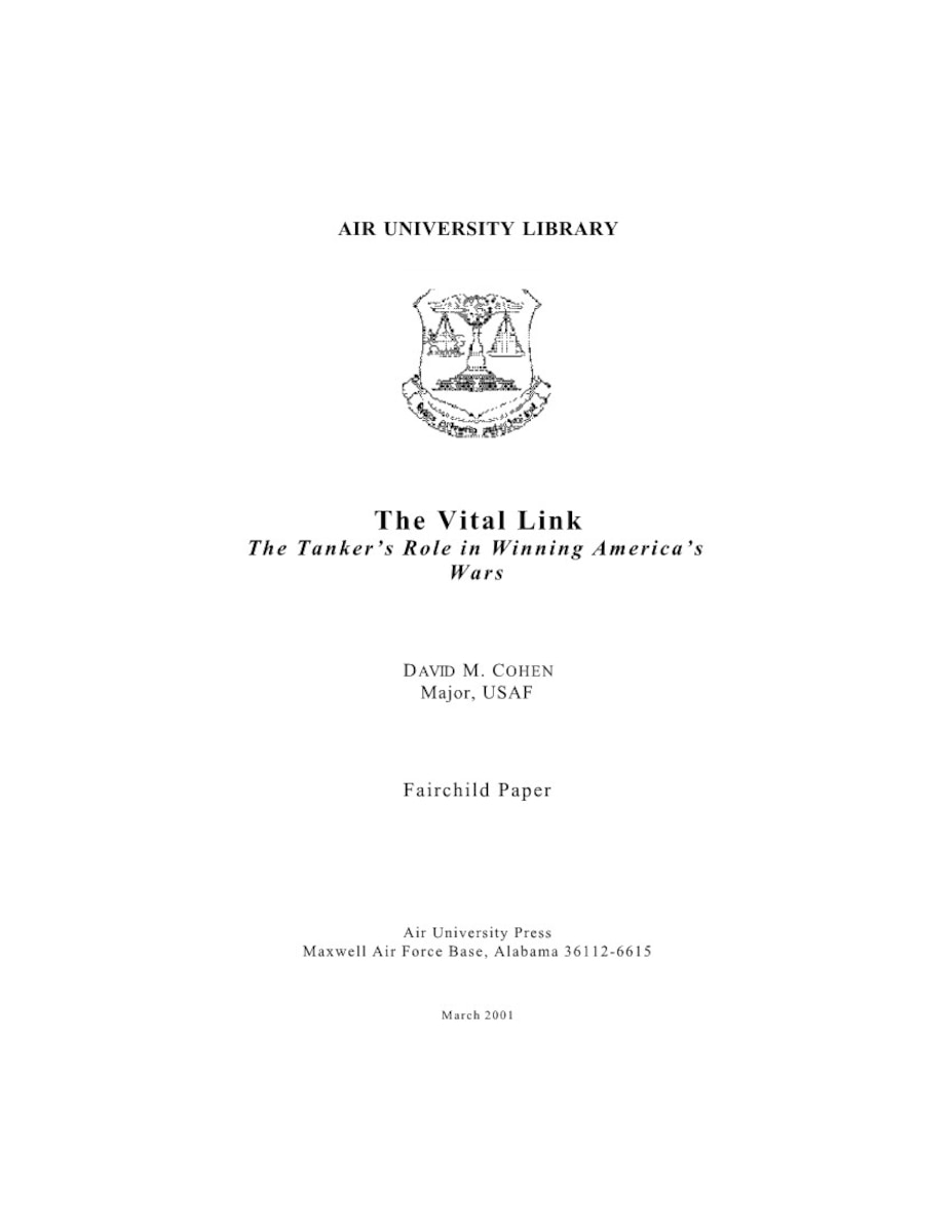 AUP, Air University, Air University Press, Fairchild, Papers