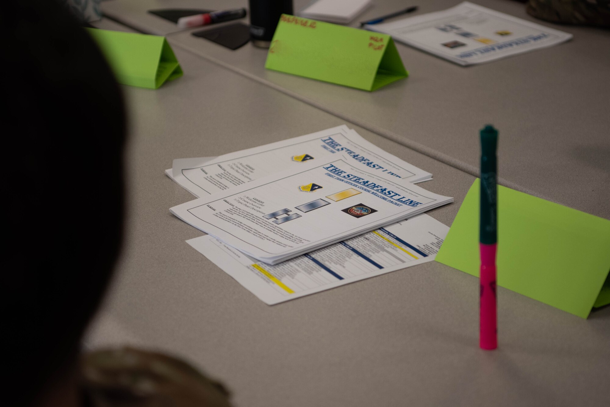 The Steadfast Line held its first iteration of the First Term Officers Course at Cannon Air Force Base, March 12-14, 2025. Raising Air Commandos is an integral piece of our mission here at The Steadfast Line, and FTOC is designed to provide a stable base of knowledge, skills and resources for officers at their first duty station. (U.S. Air Force photo by Tech. Sgt. Jacob Albers)