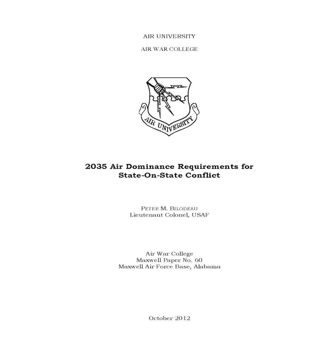 AUP, Air University Press, Air University, Maxwell Paper,