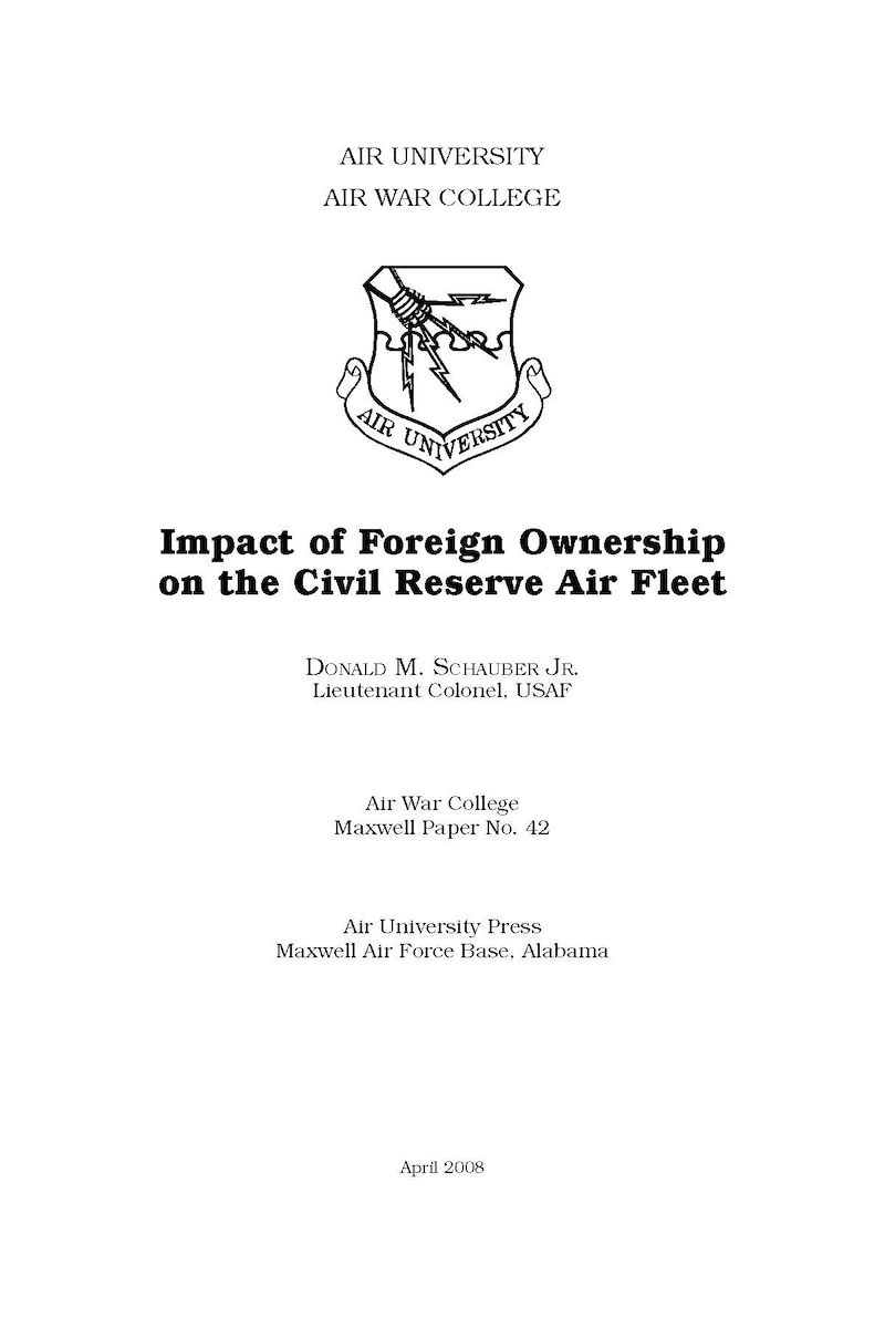 AUP, Air University Press, Air University, Maxwell Paper,