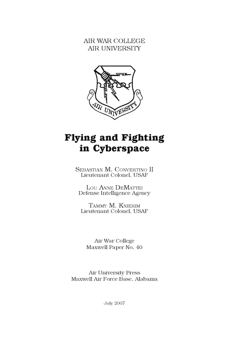 AUP, Air University Press, Air University, Maxwell Paper,