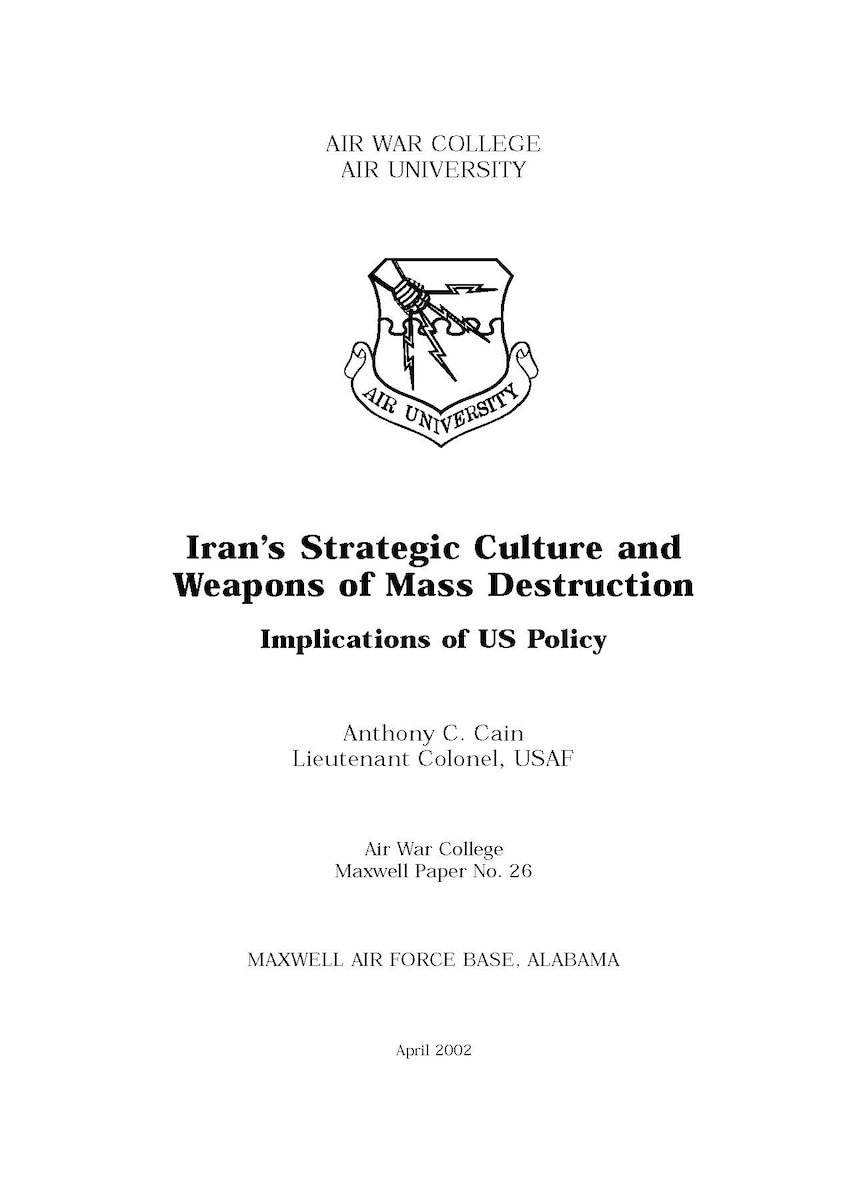 AUP, Air University Press, Air University, Maxwell Paper,