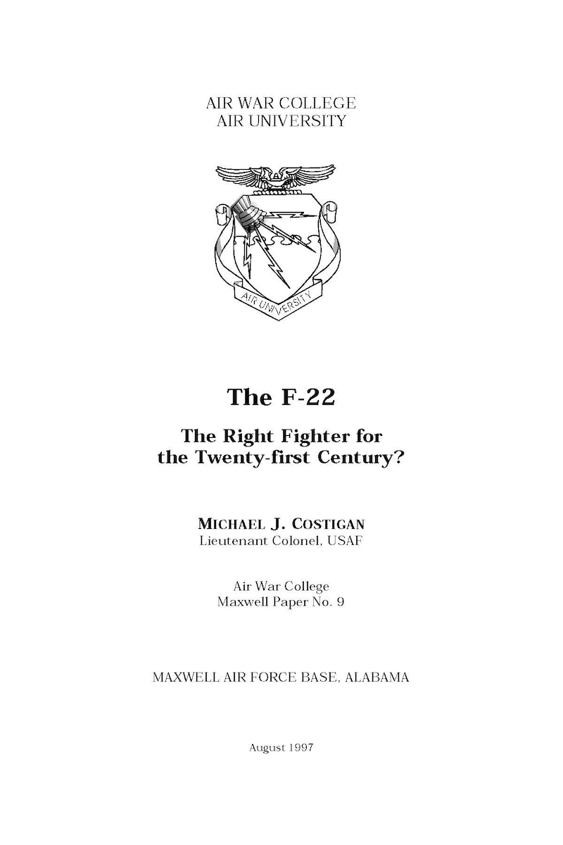 AUP, Air University Press, Air University, Maxwell Paper,