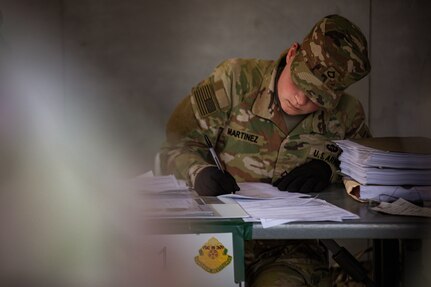 U.S. Army military police conduct theater-level detainee operations training in South Korea