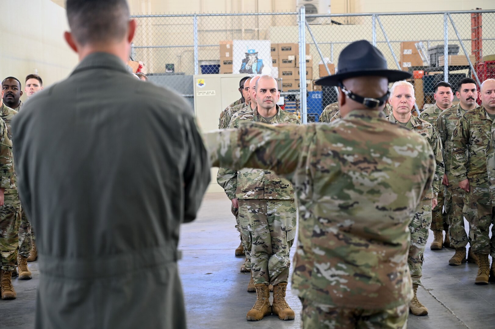 433rd Airmen Prepare for Open Ranks Inspections