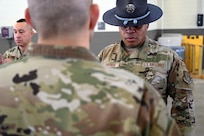 433rd Airmen Prepare for Open Ranks Inspections