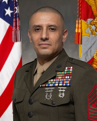 Portrait of Sergeant Major Anthony D. Vega