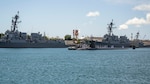 Joint Base Pearl Harbor-Hickam, Hawaii, March 16, 2025 – The Virginia-class fast-attack submarine USS Vermont (SSN 792) returns to Joint Base Pearl Harbor-Hickam, Hawaii after a scheduled deployment, March 16, 2025.