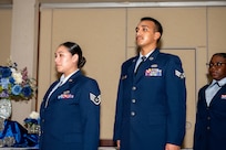 SERVICEMEMBERS POSE FOR A PHOTO