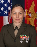 Sergeant Major Dineen M. Post, Command Senior Enlisted Leader, Marine Air Support Squadron - 6