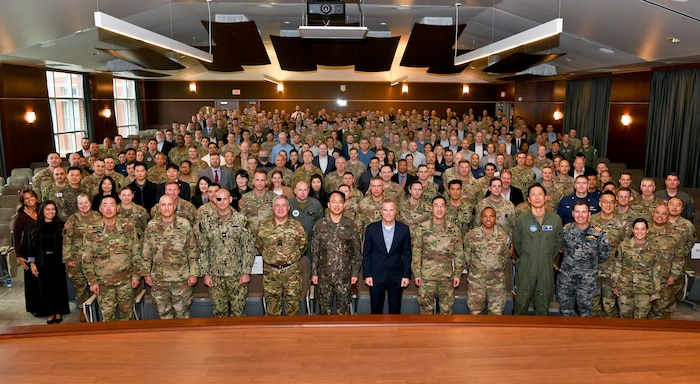 More than 450 stakeholders from across the security cooperation enterprise and international partners gather for U.S. Indo-Pacific Command’s Capabilities Development Working Group at Camp Withycombe in Happy Valley, Oregon, March 3-7, 2025.