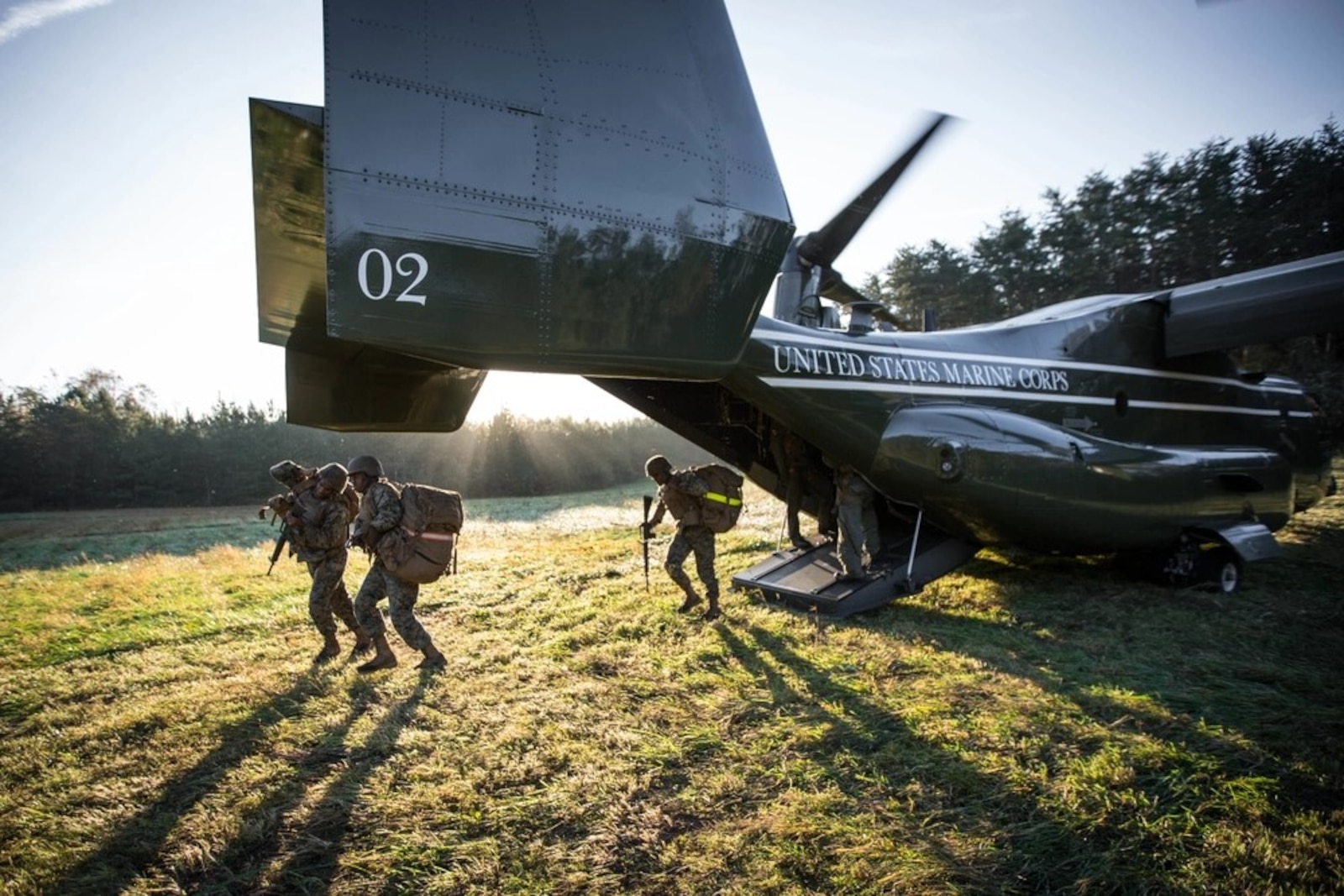 Students of the Martial Arts Instructor Trainer Course participate in the culminating event at The Basic School, Quantico, Va., Oct 31, 2018. During the event, the students needed to show expertise in all areas encompassed by the Marine Corps Martial Arts Program incliding physical, mental, and character disciplines. (U.S. Marine Corps photo by Staff Sgt. Melissa Marnell)