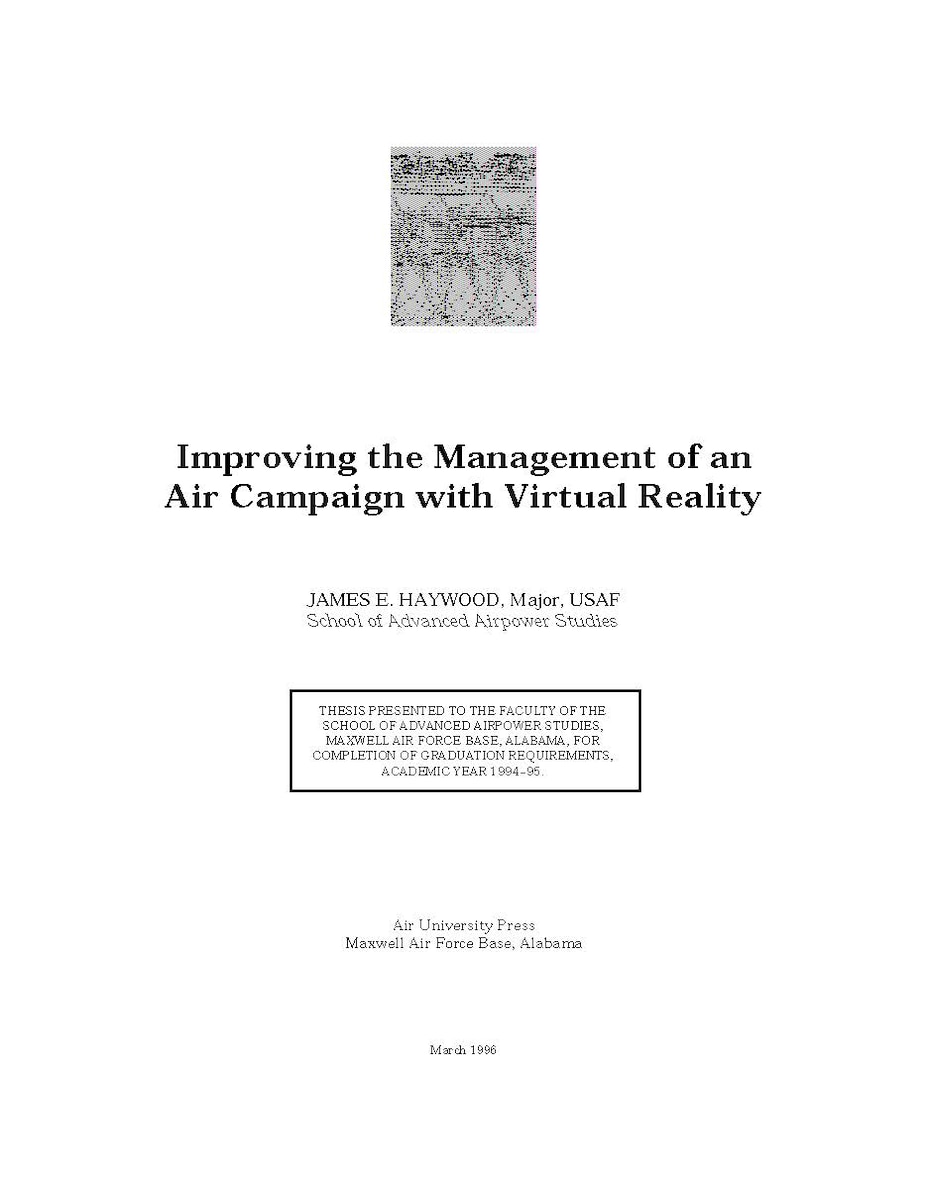 Air University, Air University Press, SAASS Papers, AUP, USAF