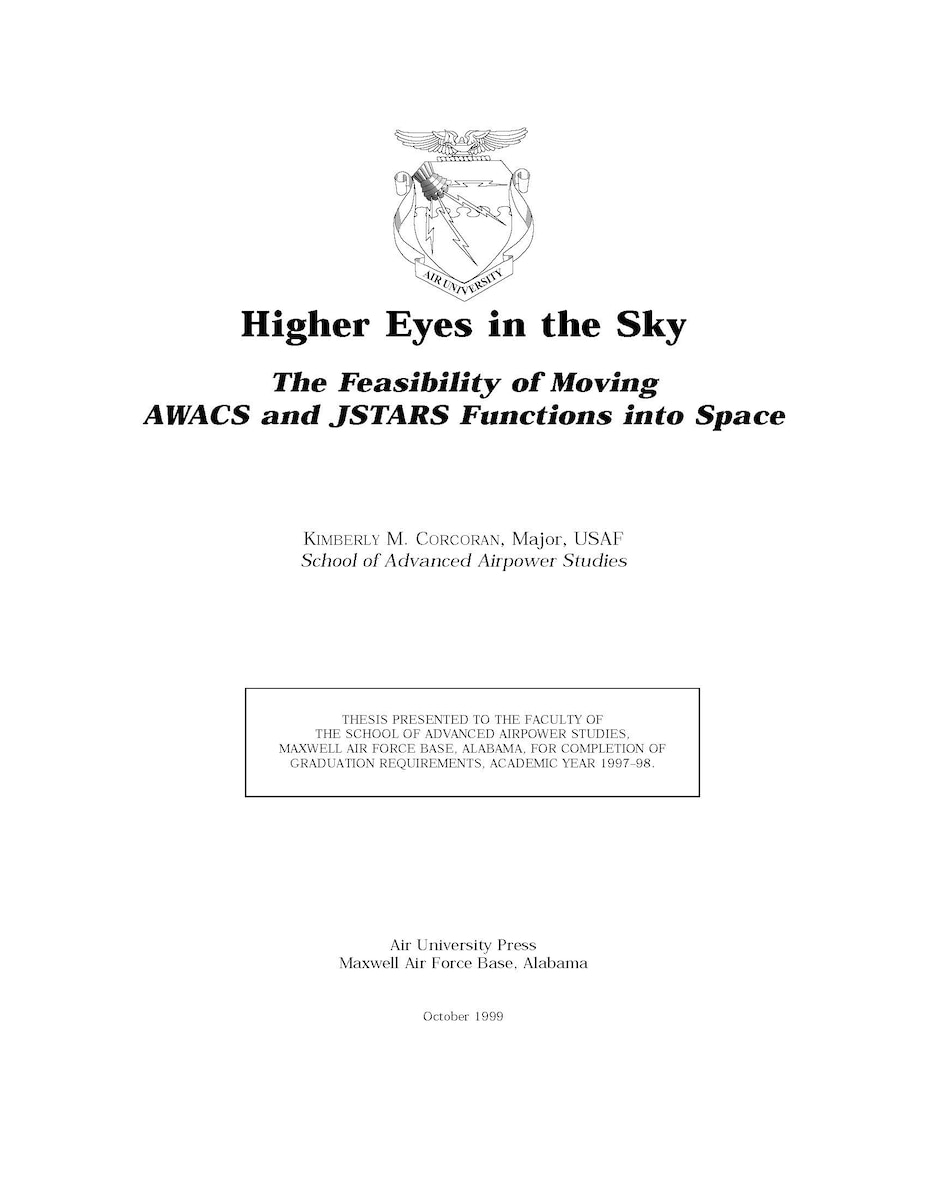 Air University, Air University Press, SAASS Papers, AUP, USAF
