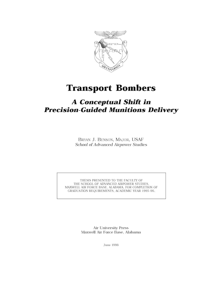 Air University, Air University Press, SAASS Papers, AUP, USAF