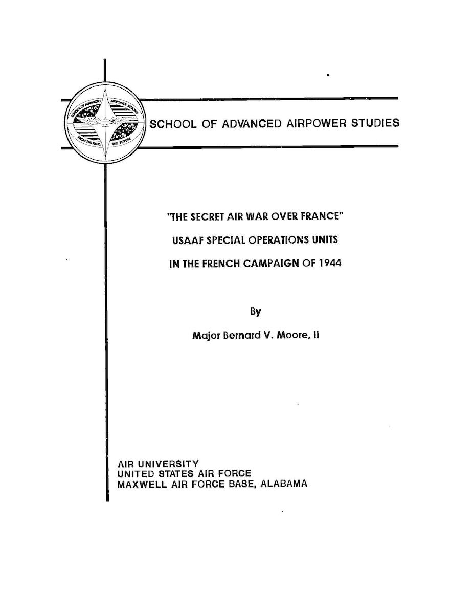 Air University, Air University Press, SAASS Papers, AUP, USAF