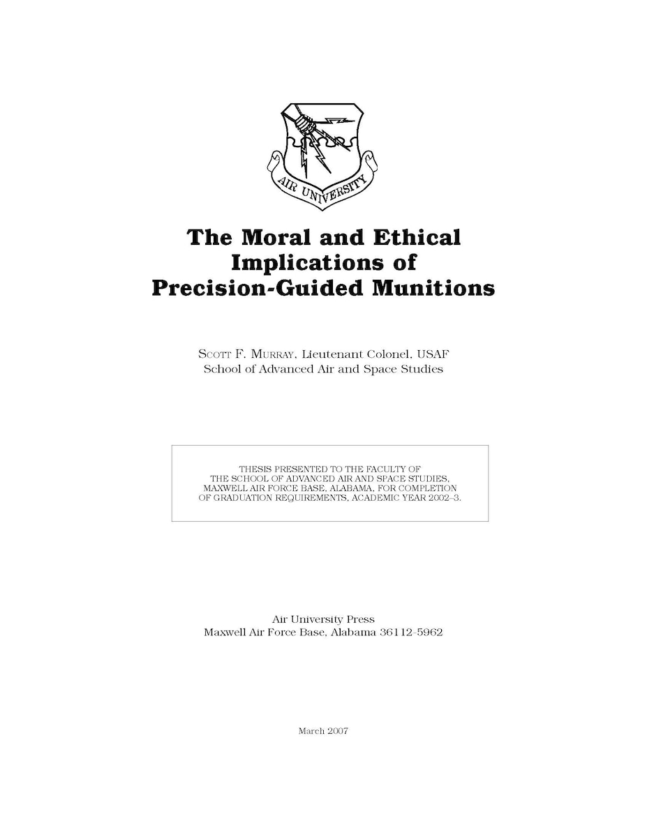 Air University, Air University Press, SAASS Papers, AUP, USAF