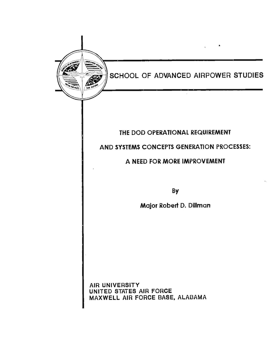 Air University, Air University Press, SAASS Papers, AUP, USAF