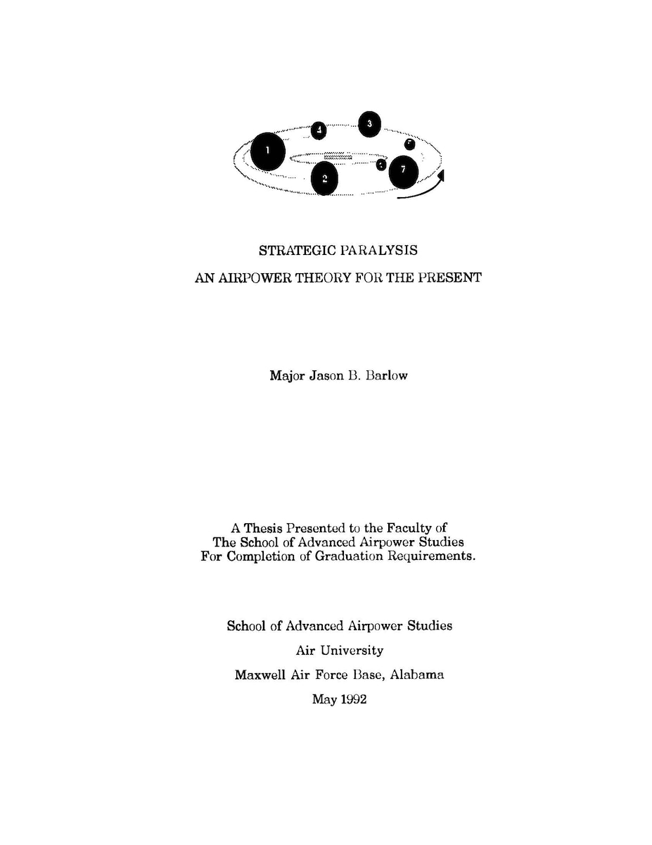 Air University, Air University Press, SAASS Papers, AUP, USAF