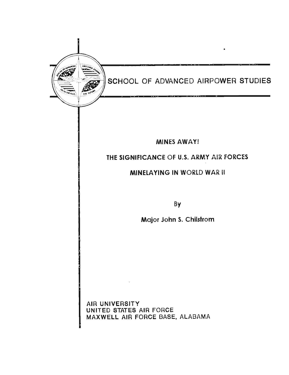 Air University, Air University Press, SAASS Papers, AUP, USAF