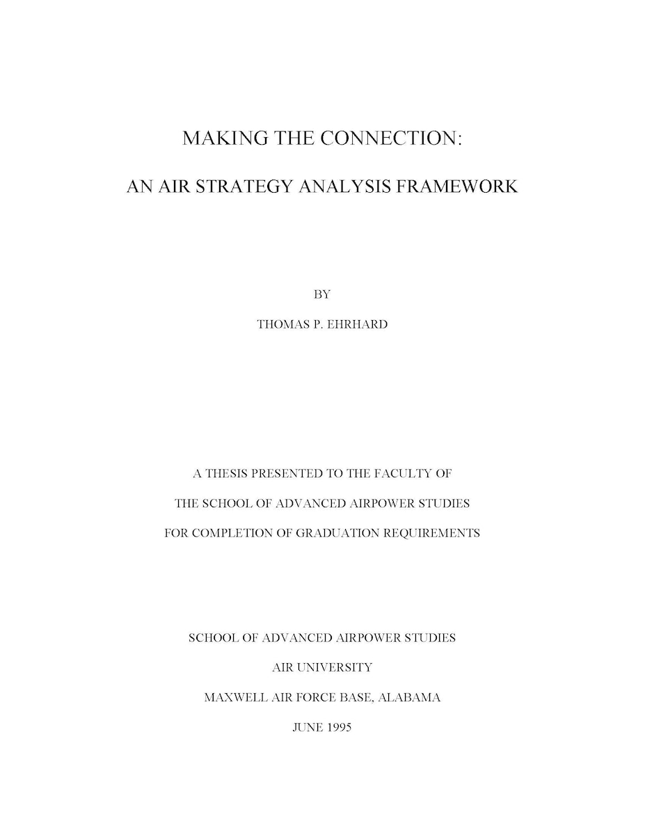 Air University, Air University Press, SAASS Papers, AUP, USAF