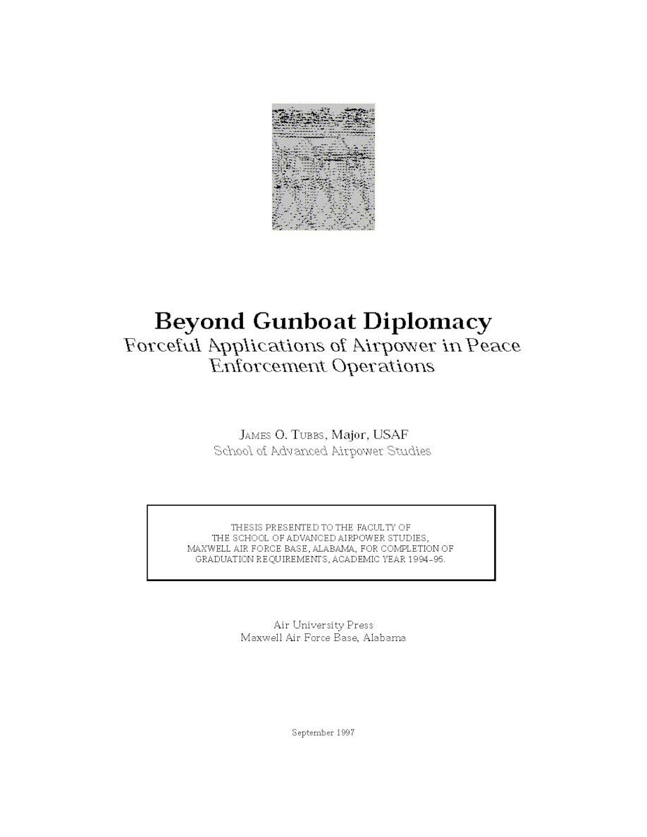 Air University, Air University Press, SAASS Papers, AUP, USAF