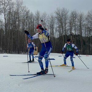 Michigan National Guard Biathlon Team members compete at the Chief National Guard Bureau Biathlon Competition, held this year at the Mount Itasca Winter Sports Center in Coleraine, Minn., from Feb. 28-March 5, 2025.  The annual competition is held in one of three host states, Minnesota, Utah and Vermont, and is open to National Guard members in all 54 states and territories.